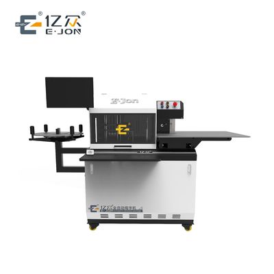 ακρίβεια Ejon Y6 3D Sign CNC Flat Aluminum Channel Letter Bender για μικρά γράμματα