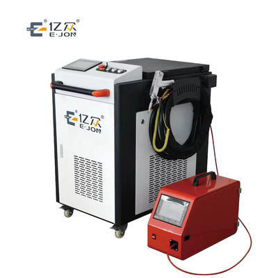 1000w 1500w 2000w Αλουμινίου Ατσάλι Σιδήρου Χειροκίνητο Μηχάνημα Έλεγχου Λαζερικών ινών μετάλλου