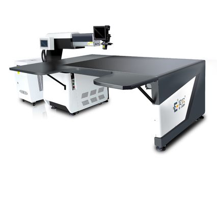 E500 500W μηχανή συγκόλλησης λέιζερ CNC ινών για ταχεία και αθόρυβη συγκόλληση διαφημιστικών πινακίδων