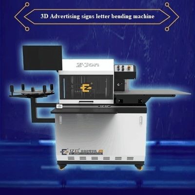 ακρίβεια Ejon Y6 3D Sign CNC Flat Aluminum Channel Letter Bender για μικρά γράμματα