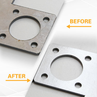 Μηχανή γυαλίσματος CNC YZ900 με διάμετρο κυλίνδρων βούρτσας 300 mm για εξαρτήματα κοπής με λέιζερ