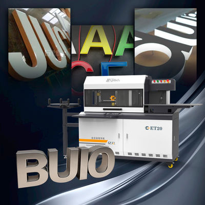 Αλουμινίου Profile Coil Bender EJON ET20 CNC Channel Letter Bender για φωτισμένες πινακίδες