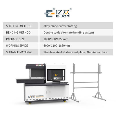 AC220V EJON W40 Plaza Garden Mall Metal Sign Logo CNC 3D Letter Making LED Letter Bender Channel Letter Bending Machine με CE