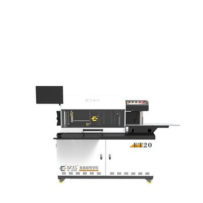 700KG βάρος Αλουμινίου Προφίλ επίπεδο Channelume Channel Letter Bending Machine EJON ET20