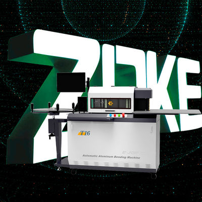 Μηχανή 3D φωτισμένων πινακίδων EJON T16 για αυτοματισμό κάμψης γράμματος αλουμινίου