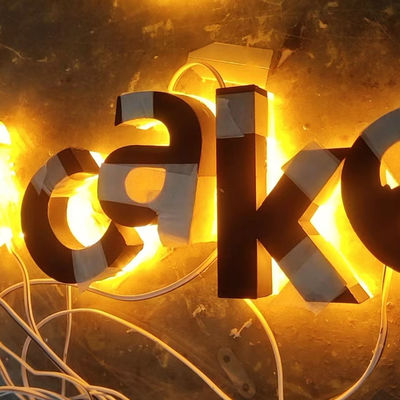 Τεχνική τριβή από ανοξείδωτο χάλυβα για 3D διαφήμιση