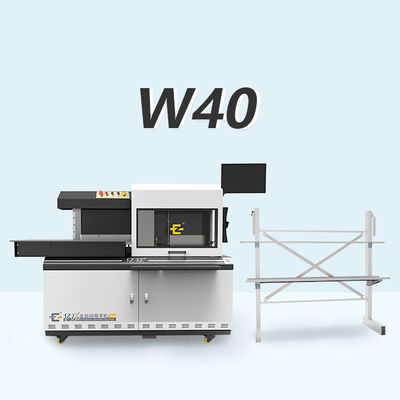 Η Ejon W40 αυτόματες 3D πινακίδες Ακρυλικό κανάλι γράμμα Bender 20-400mm Strip Bending Machine