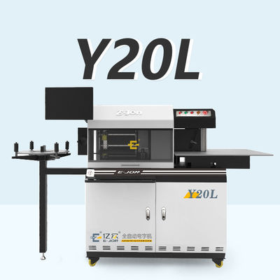 Ejon Y20L CNC 3D σήμα κατασκευής πτυχής μηχανή με διπλή μπάλα-βίδα εναλλακτική τροφοδοσία