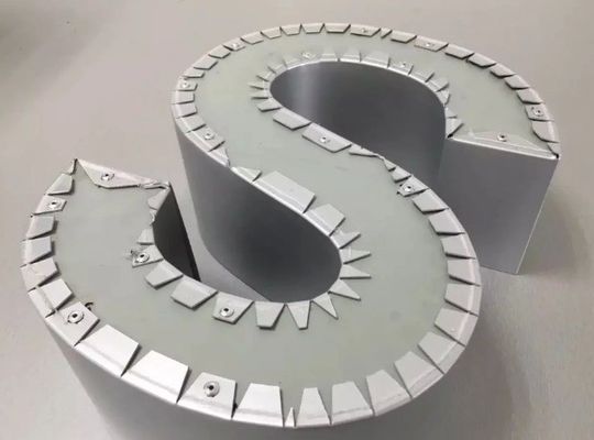 Επεξεργασία υλικών κράματος EJON ET20C V-cutting flanging channel letter bending machine